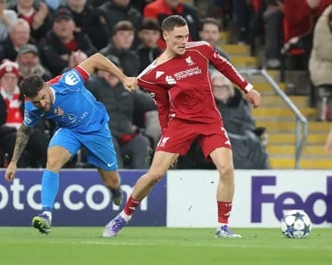 ‘A creative player with an edge’: Wirtz possesses a ruthless streak, insists Liverpool’s manager